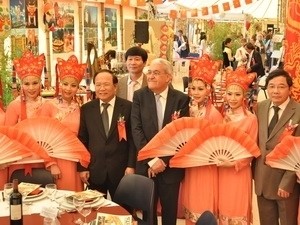 Vietnamese cultural space at the Tours Expo 2011 (Photo: VNA)