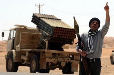 AFP - A Libyan rebel fighter