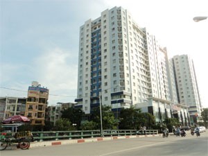 View of an apartment building in HCMC’s Binh Thanh District. Property investors shun apartments for lease due to a shortage of the government’s supportive policy (Photo:Minh Tri)