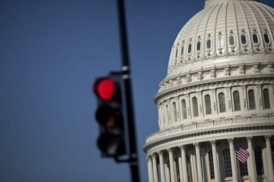 The US Capitol Building in Washington, DC. President Barack Obama warned the United States risked plunging back into recession if a standoff over the US debt ceiling lingers, as a top Republican said he was ready to cut a deal