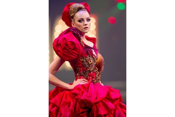 Canadian model Heather Marks