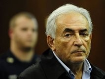 AFP/POOL – IMF head Dominique Strauss-Kahn is seen at Manhattan Criminal Court, in New York.