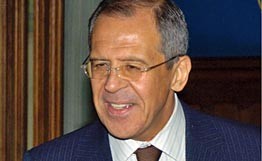Russian Minister Sergei Lavrov
