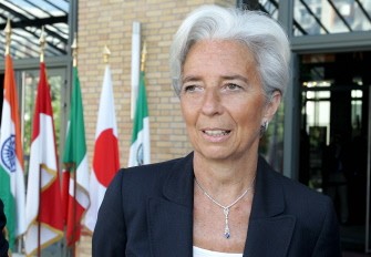 AFP - France's Finance and Economy Minister Christine Lagarde arrives at a G20 Globalization conference in Paris, on May 23, 2011.