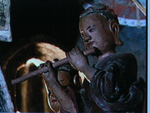 A still in documentary film "Dieu mua co" (Ancient dance) by director Nguyen Van Huong.