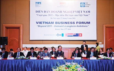 Representatives at the 2011 Vietnam Business Forum