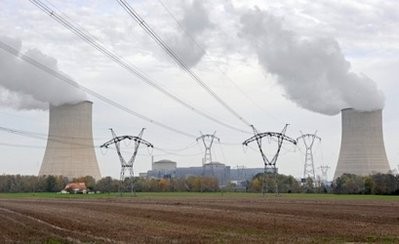 AFP - Pylons near cooling towers at the Golfech nuclear power plant, southwestern France.