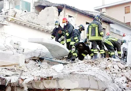 Động đất ở l’Aquila, Ý năm 2009.