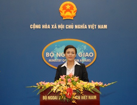 Foreign Ministry spokeswoman Nguyen Phuong Nga