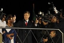 Social Democratic Party (PSD) leader Pedro Passos Coelho gestures as he speaks to supporters in Lisbon …