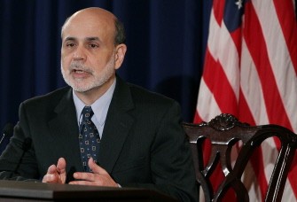 AFP - Federal Reserve Chairman Ben Bernanke speaks during a press briefing at the Federal Reserve building, on June 22, 2011 in Washington, DC.
