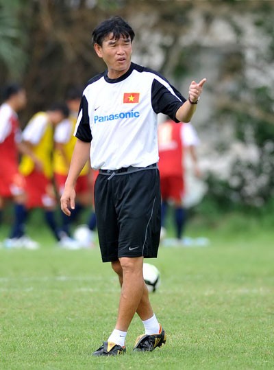 Olympic Vietnam coach Phan Thanh Hung. (Photo:SGGP)