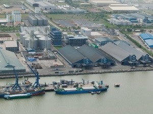 (File) Bunge Vietnam’s soybean crushing plant next to Phu My Port in Tan Thanh District, Ba Ria-Vung Tau Province