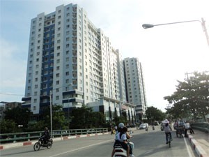 An apartment block in HCMC’s Binh Thanh District (Photo:Minh Tri)
