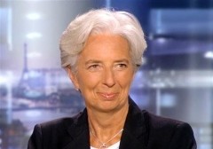 France's Finance Minister Christine, new IMT boss