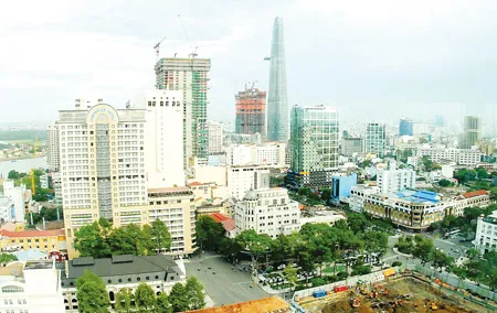 Một góc thành phố mang tên Bác. Ảnh: Cao Thăng