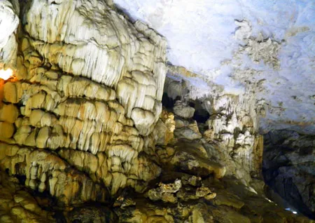 Hệ thống thạch nhũ được kỷ lục Việt Nam chứng nhận là độc đáo nhất.