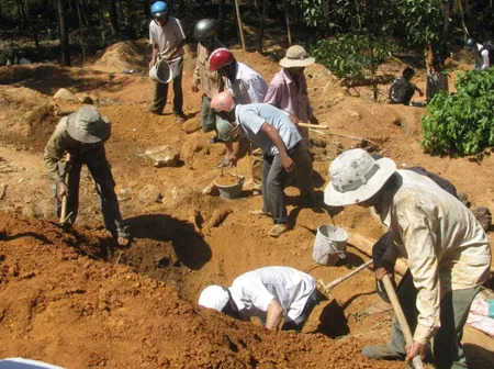Thừa Thiên-Huế: Khai thác vàng trái phép
