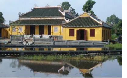 Di tích Cung Trường Sanh sau khi được tu bổ, phục hồi.