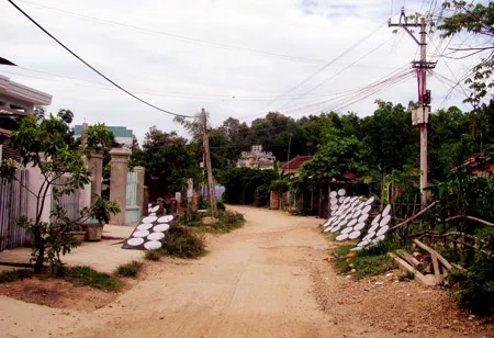 Ông Trần Liệu cùng vợ tại nhà riêng ở khu 3, thị trấn Ái Nghĩa, Đại Lộc, Quảng Nam.