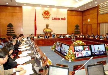 The Cabinet in its monthly meeting (File)