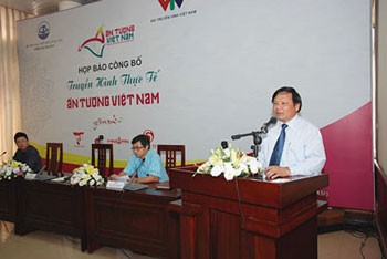 Press conference of the "Impressive Vietnam" program in Hanoi.