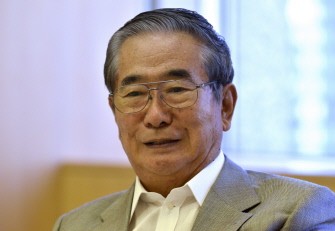 This photo taken on June 28, 2011 shows Tokyo Governor Shintaro Ishihara speaking to AFP during an interview at his Tokyo Metropolitan Government office. Tokyo's outspoken Governor Ishihara says Japan still needs atomic power.