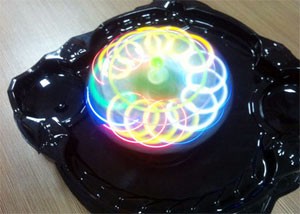 The spinning top from Vietnam’s TOSY Robotics has won a world record for the longest running duration