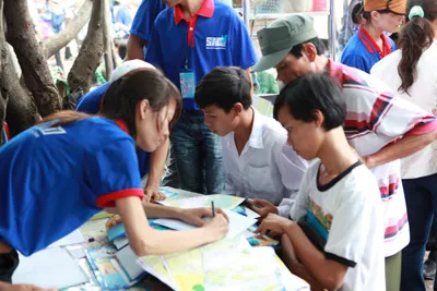 Thí sinh đăng ký chỗ trọ miễn phí