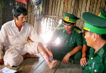 Mang niềm vui đến cho đồng đội