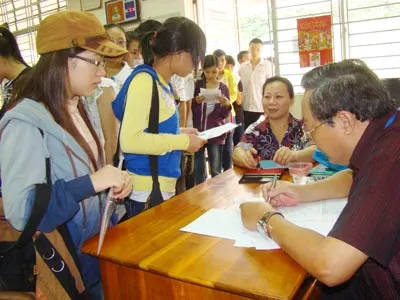 Sáng nay, 585.951 thí sinh đến nhận phòng thi tuyển sinh ĐH đợt 2 ảnh 2