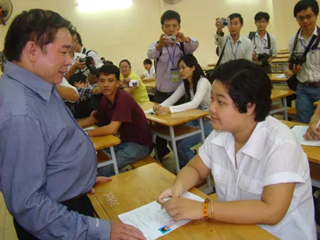 Sáng nay, 585.951 thí sinh đến nhận phòng thi tuyển sinh ĐH đợt 2