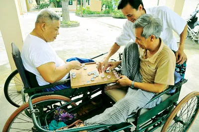 Các thương binh nặng luôn lạc quan trong cuộc sống thường nhật