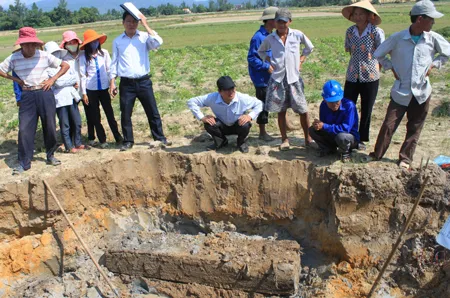 Hà Tĩnh: Phát hiện hai ngôi mộ cổ