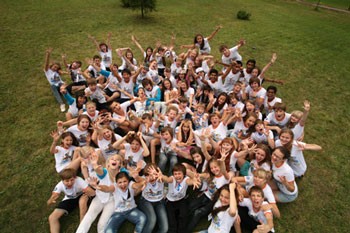 Members of the International Children's Creative Camp Nuckids 2011