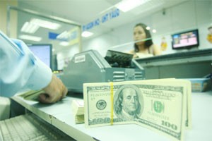 Many lenders worry that the stronger dollar will prompt to a volatile exchange rate at yearend (Photo: Minh Tri)