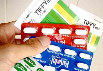 Some medicines contain pseudoephedrine HCL (Photo: SGGP)