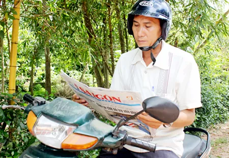 Báo Đảng với người dân đất thép