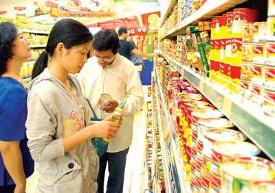 Hệ thống siêu thị TPHCM góp phần điều tiết giá cả thị trường. Ảnh: CAO THĂNG