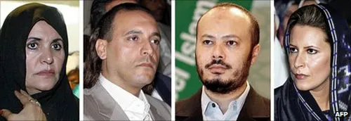 Gia đình Gaddafi tới Algeria