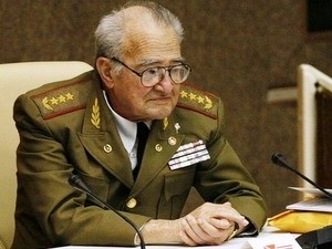 Cuban Defence Minister Julio Casas Regueiro