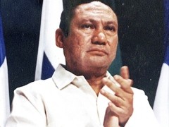 Panamanian ex-dictator Manuel Noriega