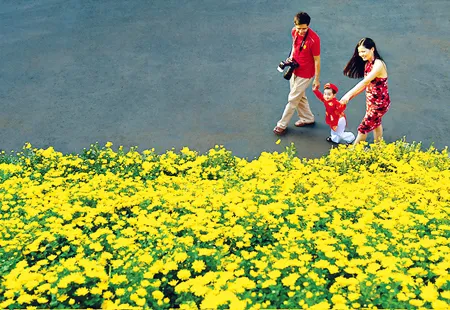 Hạnh phúc. Ảnh: Trần Thế Phong