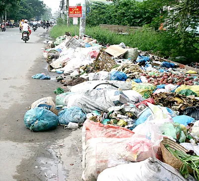 Bãi rác tự phát