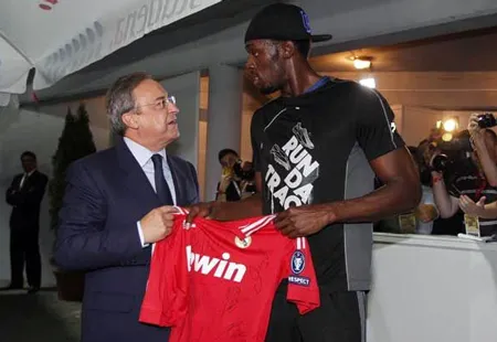 Bolt cũng có áo Real.