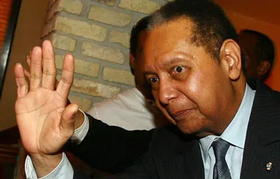 Cựu Tổng thống Haiti Jean-Claude Duvalier.