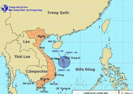 Áp thấp nhiệt đới gần bờ, lũ khẩn cấp đầu nguồn sông Cửu Long và các sông từ Thừa Thiên Huế đến Quảng Ngãi, Kon Tum và Đăk Nông