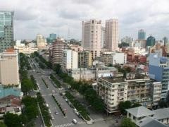 A view of Ho Chi Minh City