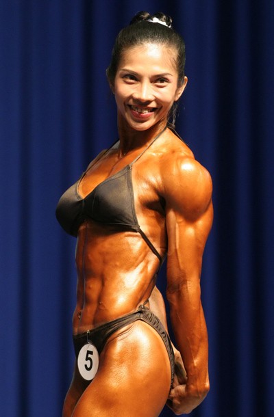 Vietnam’s female bodybuilder Nguyen Thi My Linh