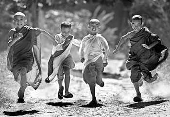 "Who comes first" by Zaw Min (Myanmar)